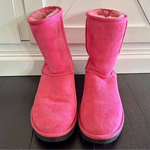 UGG Hot Pink Boots - Ultra Rare! - Picture 5 of 6